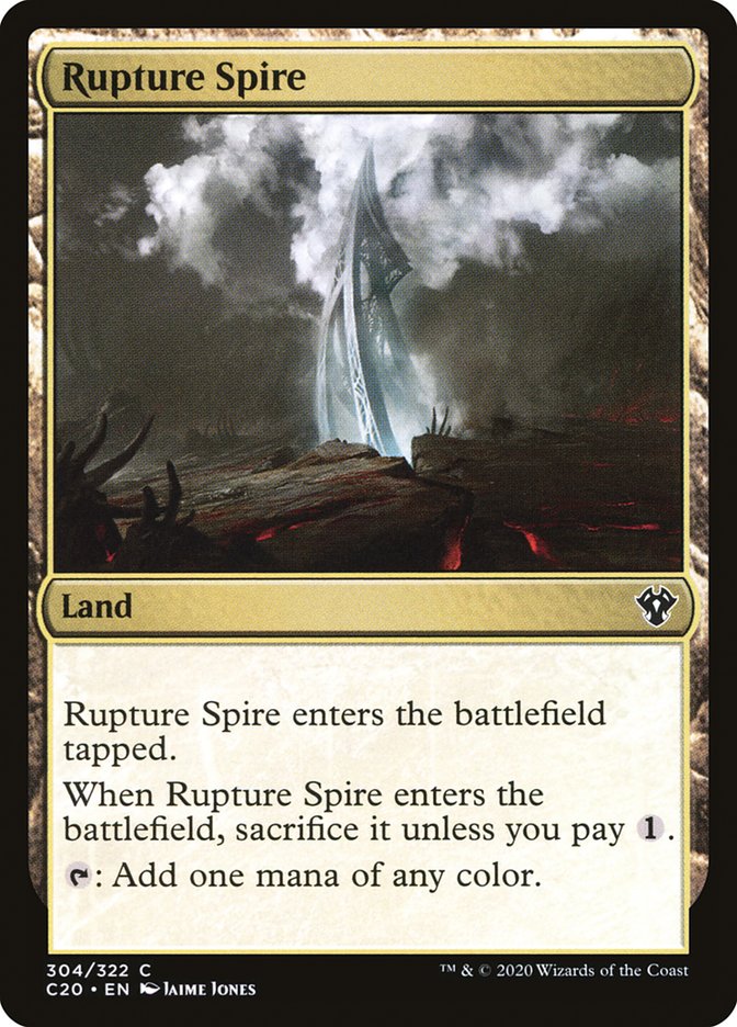 Rupture Spire [Commander 2020] | Sanctuary Gaming