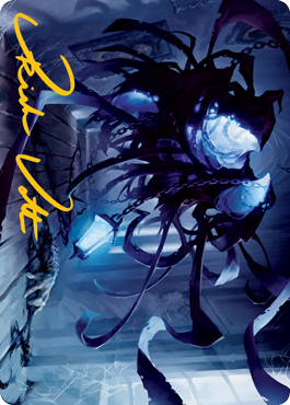 Spectral Adversary Art Card (Gold-Stamped Signature) [Innistrad: Midnight Hunt Art Series] | Sanctuary Gaming