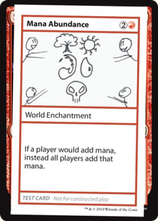 Mana Abundance (2021 Edition) [Mystery Booster Playtest Cards] | Sanctuary Gaming