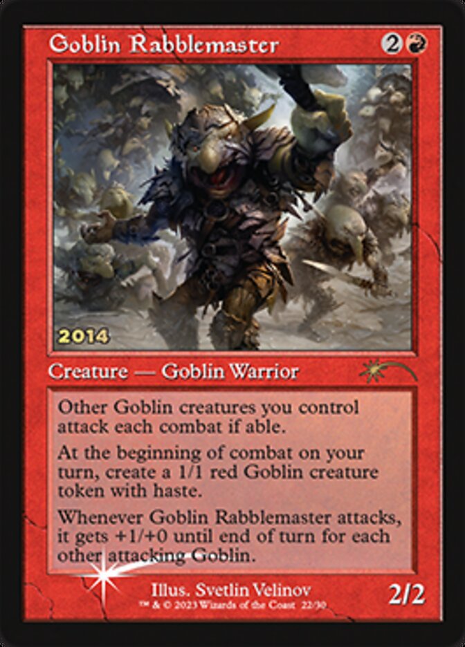 Goblin Rabblemaster [30th Anniversary Promos] | Sanctuary Gaming