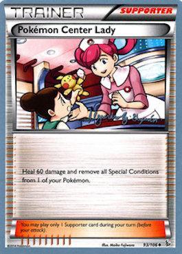 Pokemon Center Lady (93/106) (Primal Groudon - Alejandro Ng-Guzman) [World Championships 2015] | Sanctuary Gaming