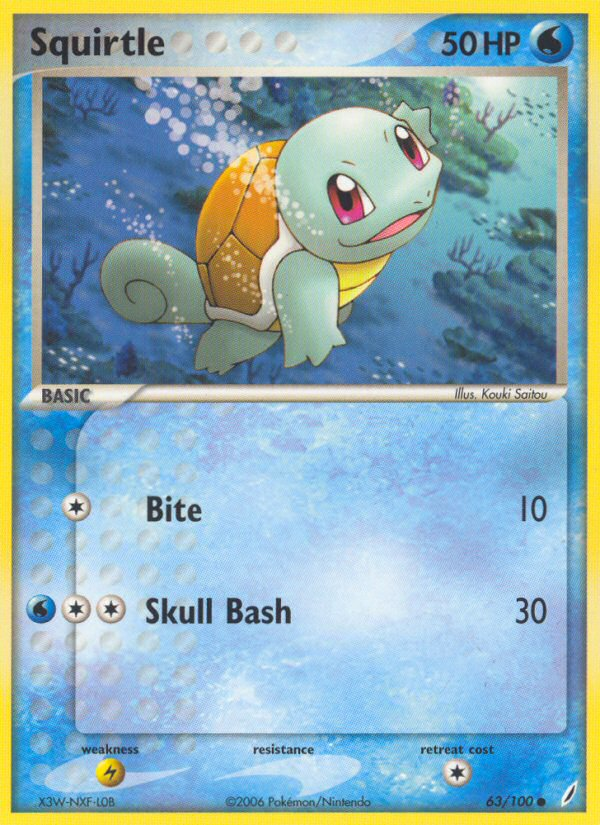 Squirtle (63/100) [EX: Crystal Guardians] | Sanctuary Gaming