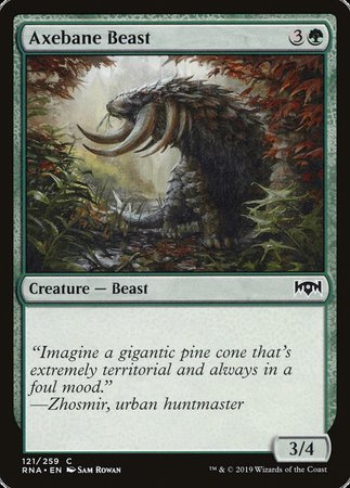 Axebane Beast [Ravnica Allegiance] | Sanctuary Gaming