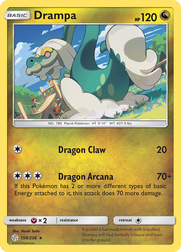 Drampa (159/236) [Sun & Moon: Cosmic Eclipse] | Sanctuary Gaming