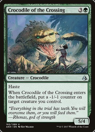 Crocodile of the Crossing [Amonkhet] | Sanctuary Gaming