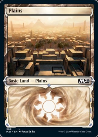 Plains (Showcase) [Core Set 2021] | Sanctuary Gaming