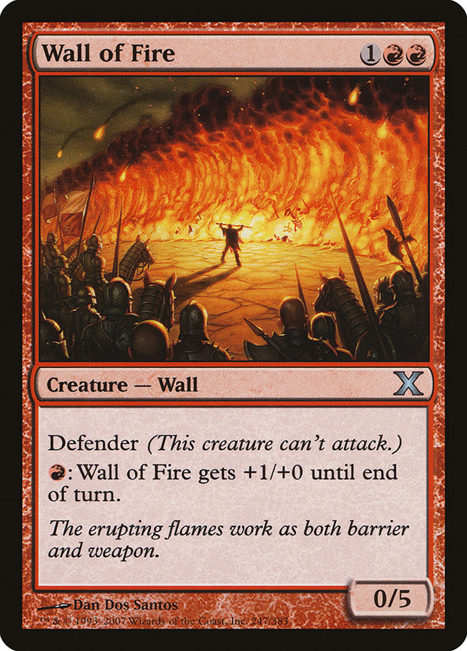Wall of Fire [Tenth Edition] | Sanctuary Gaming