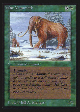 War Mammoth (CE) [Collectors’ Edition] | Sanctuary Gaming