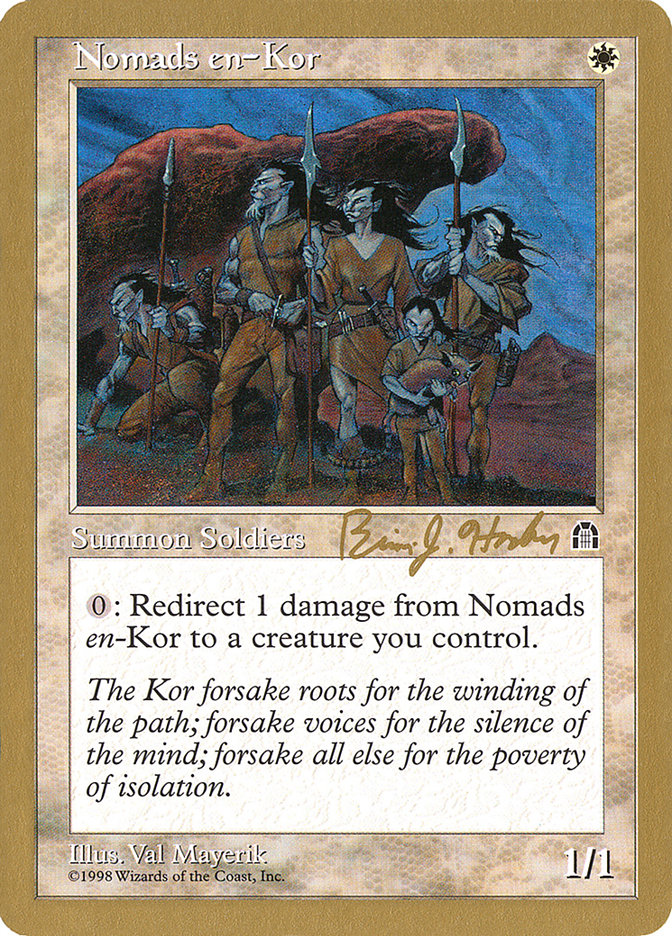 Nomads en-Kor (Brian Hacker) [World Championship Decks 1998] | Sanctuary Gaming