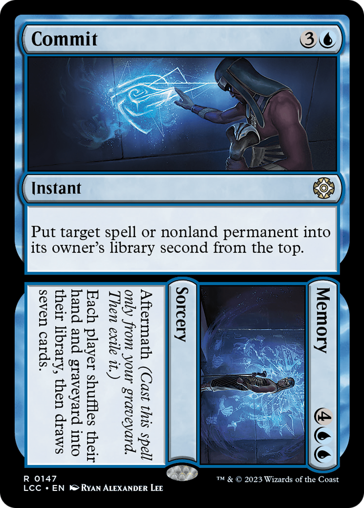 Commit // Memory [The Lost Caverns of Ixalan Commander] | Sanctuary Gaming