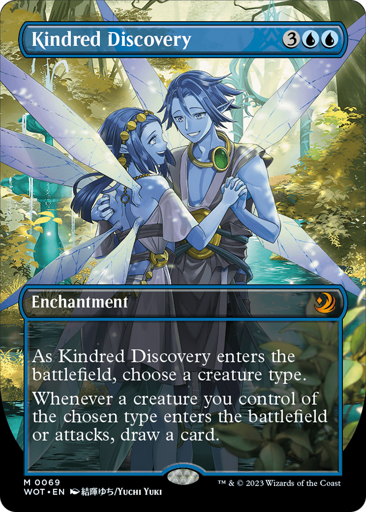 Kindred Discovery (Anime Borderless) [Wilds of Eldraine: Enchanting Tales] | Sanctuary Gaming