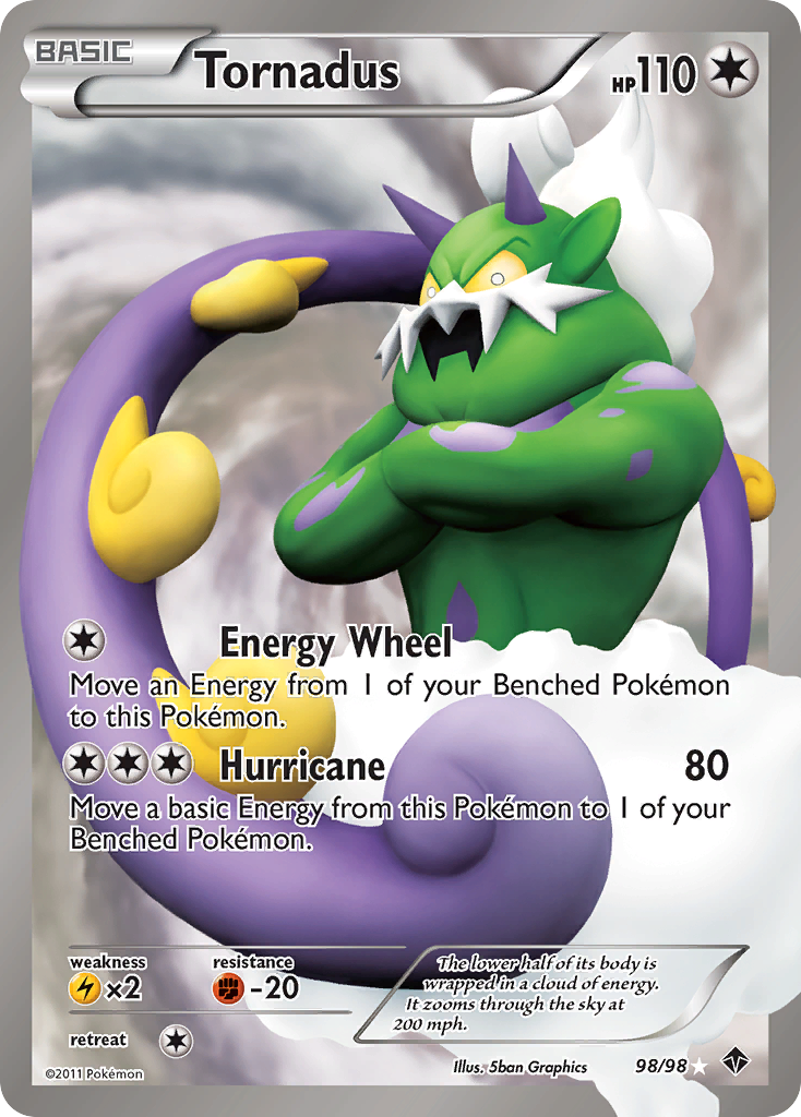 Tornadus (98/98) [Black & White: Emerging Powers] | Sanctuary Gaming