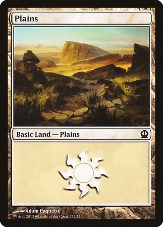 Plains (232) [Theros] | Sanctuary Gaming