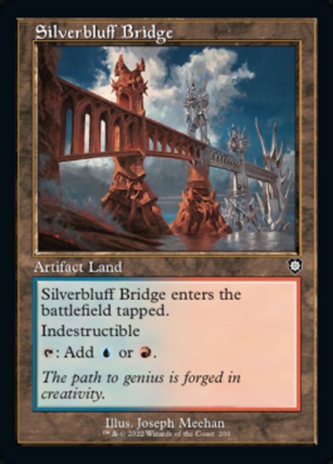 Silverbluff Bridge (Retro) [The Brothers' War Commander] | Sanctuary Gaming