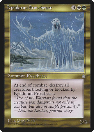 Kjeldoran Frostbeast [Ice Age] | Sanctuary Gaming