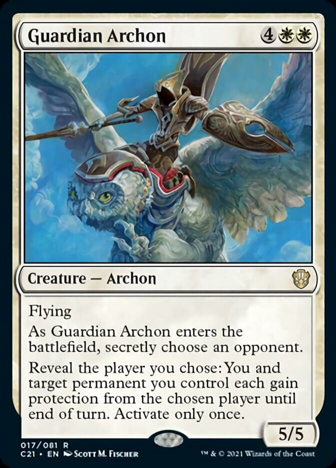 Guardian Archon [Commander 2021] | Sanctuary Gaming