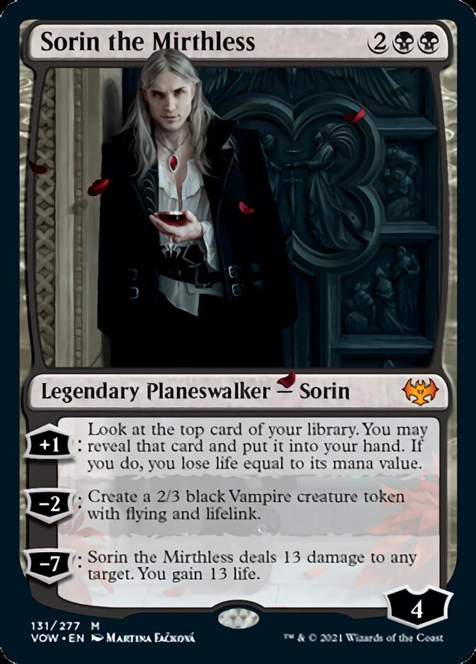 Sorin the Mirthless [Innistrad: Crimson Vow] | Sanctuary Gaming