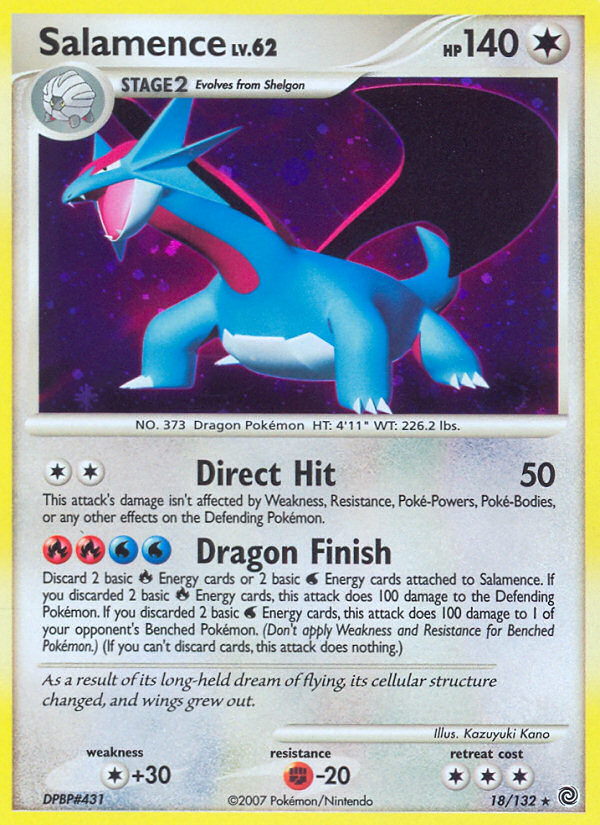 Salamence (18/132) [Diamond & Pearl: Secret Wonders] | Sanctuary Gaming