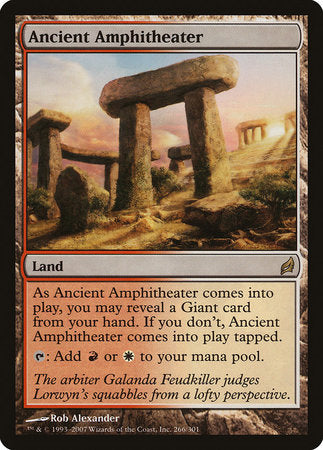 Ancient Amphitheater [Lorwyn] | Sanctuary Gaming