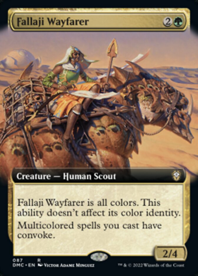 Fallaji Wayfarer (Extended Art) [Dominaria United Commander] | Sanctuary Gaming