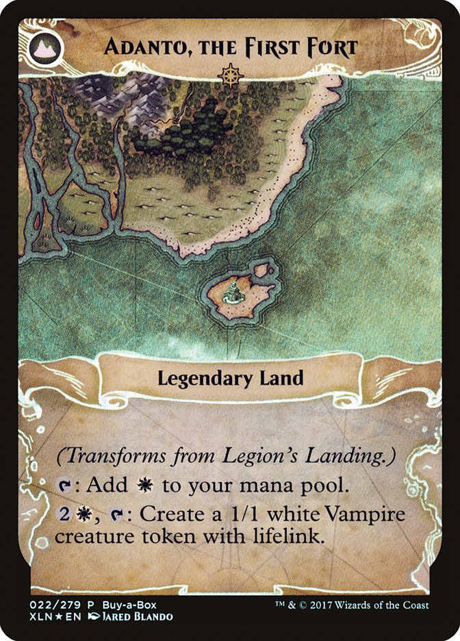 Legion's Landing // Adanto, the First Fort (Buy-A-Box) [Ixalan Treasure Chest] | Sanctuary Gaming
