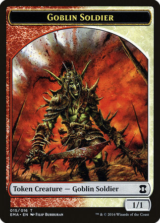 Goblin Soldier Token [Eternal Masters Tokens] | Sanctuary Gaming