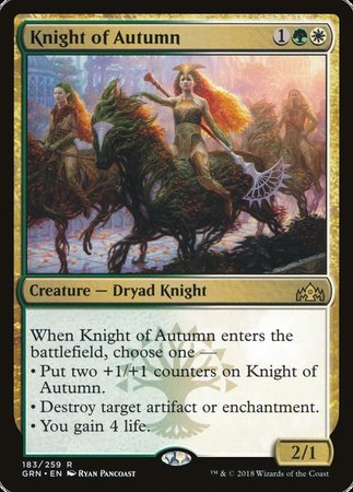 Knight of Autumn [Guilds of Ravnica] | Sanctuary Gaming