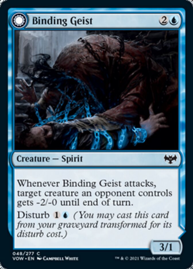 Binding Geist // Spectral Binding [Innistrad: Crimson Vow] | Sanctuary Gaming