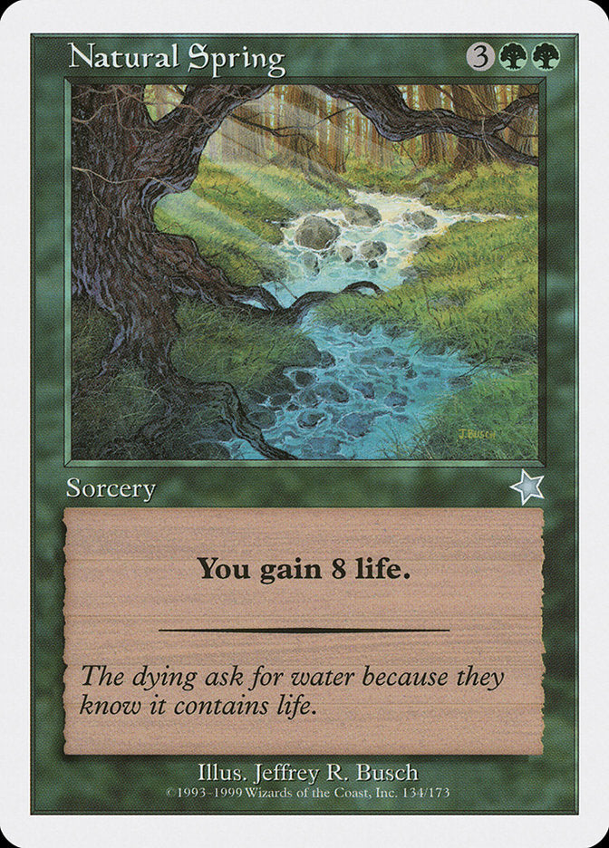 Natural Spring [Starter 1999] | Sanctuary Gaming