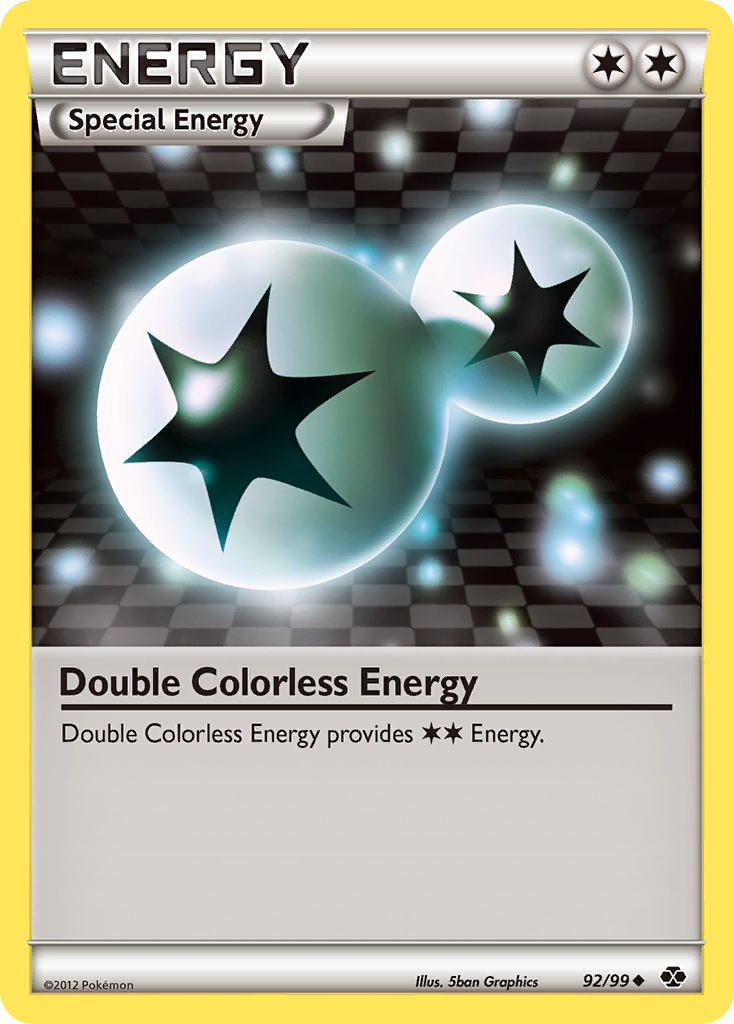 Double Colorless Energy (92/99) [Black & White: Next Destinies] | Sanctuary Gaming