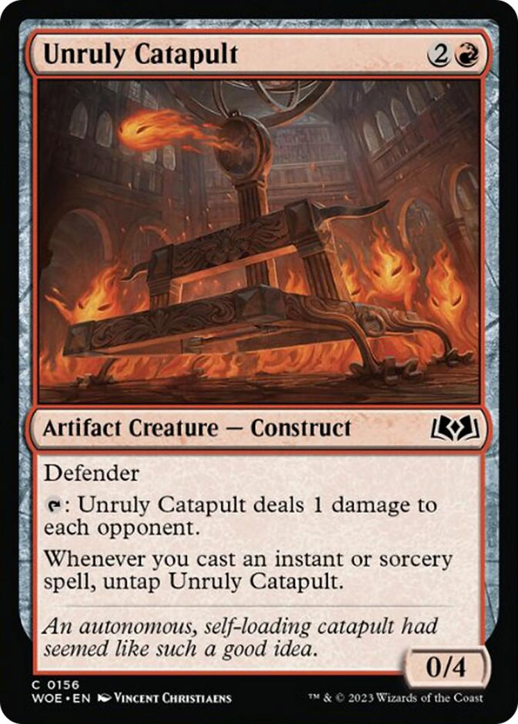 Unruly Catapult [Wilds of Eldraine] | Sanctuary Gaming