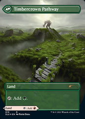 Cragcrown Pathway // Timbercrown Pathway (Borderless) [Secret Lair: Ultimate Edition 2] | Sanctuary Gaming