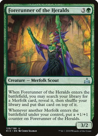 Forerunner of the Heralds [Rivals of Ixalan] | Sanctuary Gaming
