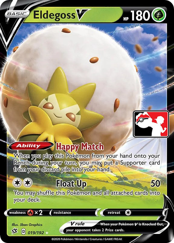 Eldegoss V (019/192) [Prize Pack Series One] | Sanctuary Gaming