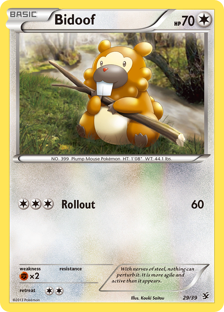 Bidoof (29/39) [XY: Kalos Starter Set] | Sanctuary Gaming