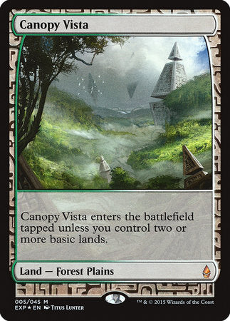 Canopy Vista [Zendikar Expeditions] | Sanctuary Gaming