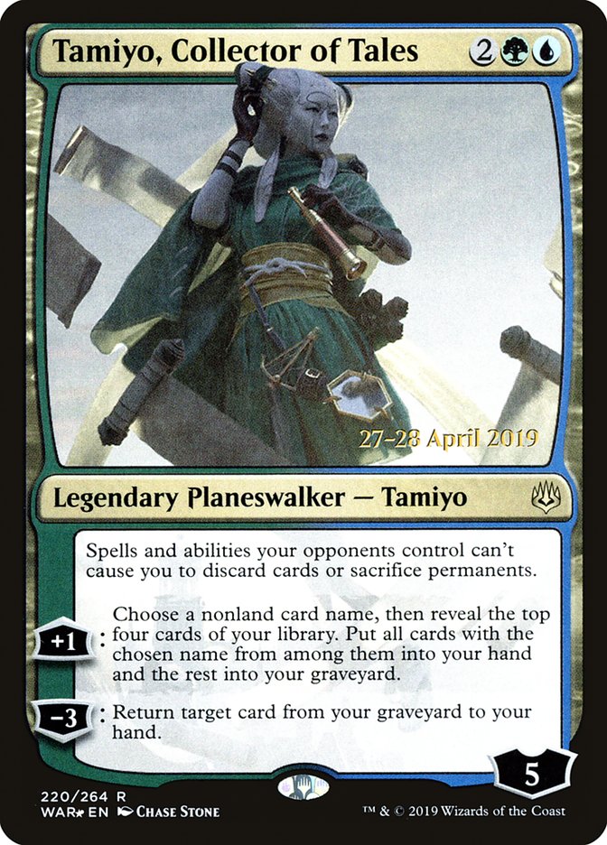 Tamiyo, Collector of Tales  [War of the Spark Prerelease Promos] | Sanctuary Gaming