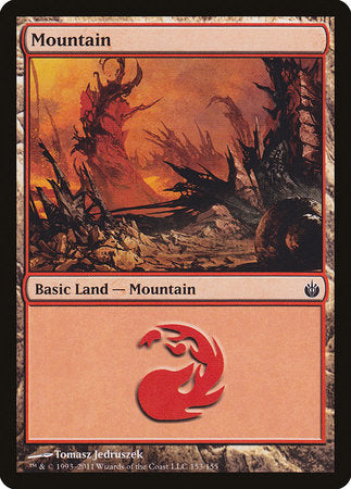 Mountain (153) [Mirrodin Besieged] | Sanctuary Gaming
