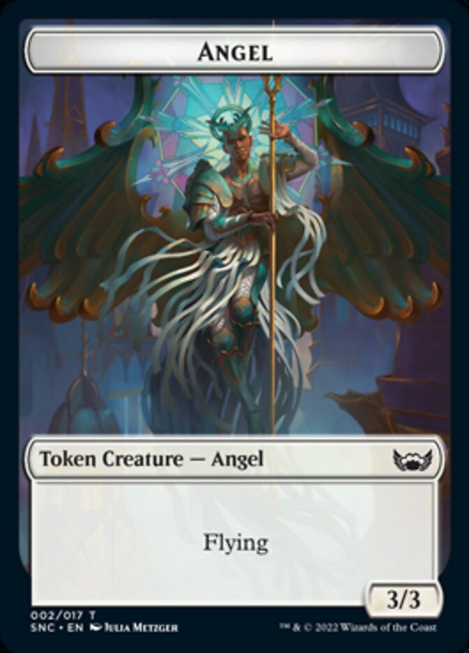 Angel Token [Streets of New Capenna Tokens] | Sanctuary Gaming