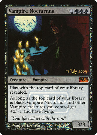 Vampire Nocturnus [Magic 2010 Promos] | Sanctuary Gaming