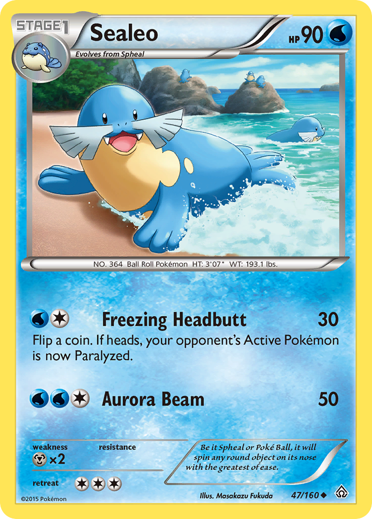 Sealeo (47/160) [XY: Primal Clash] | Sanctuary Gaming