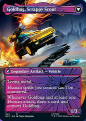 Goldbug, Humanity's Ally // Goldbug, Scrappy Scout (Shattered Glass) [Universes Beyond: Transformers] | Sanctuary Gaming