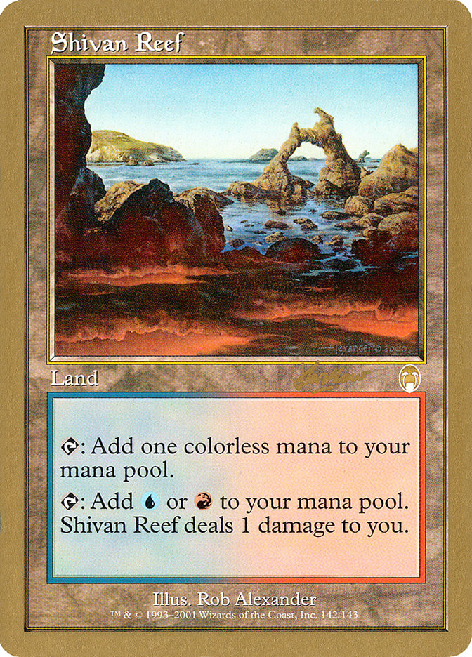 Shivan Reef (Sim Han How) [World Championship Decks 2002] | Sanctuary Gaming