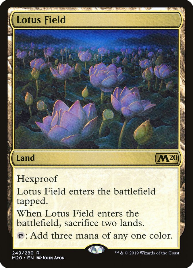 Lotus Field [Core Set 2020] | Sanctuary Gaming