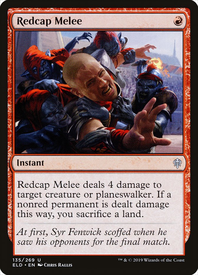 Redcap Melee [Throne of Eldraine] | Sanctuary Gaming