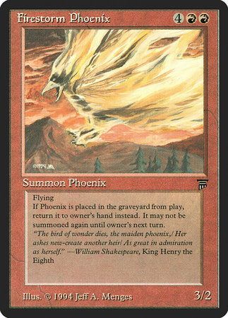 Firestorm Phoenix [Legends] | Sanctuary Gaming