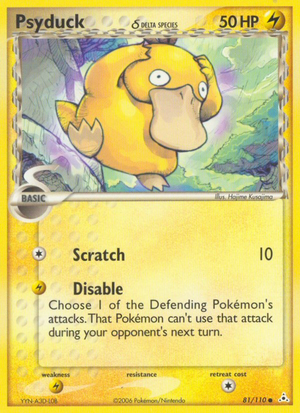 Psyduck (81/110) (Delta Species) [EX: Holon Phantoms] | Sanctuary Gaming