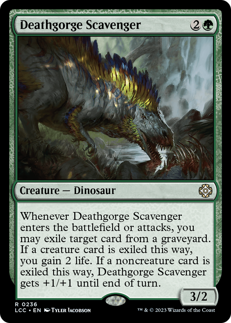 Deathgorge Scavenger [The Lost Caverns of Ixalan Commander] | Sanctuary Gaming