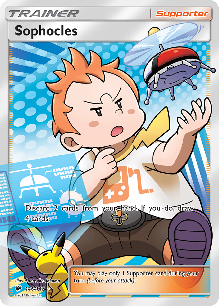 Sophocles (146/147) [Sun & Moon: Burning Shadows] | Sanctuary Gaming