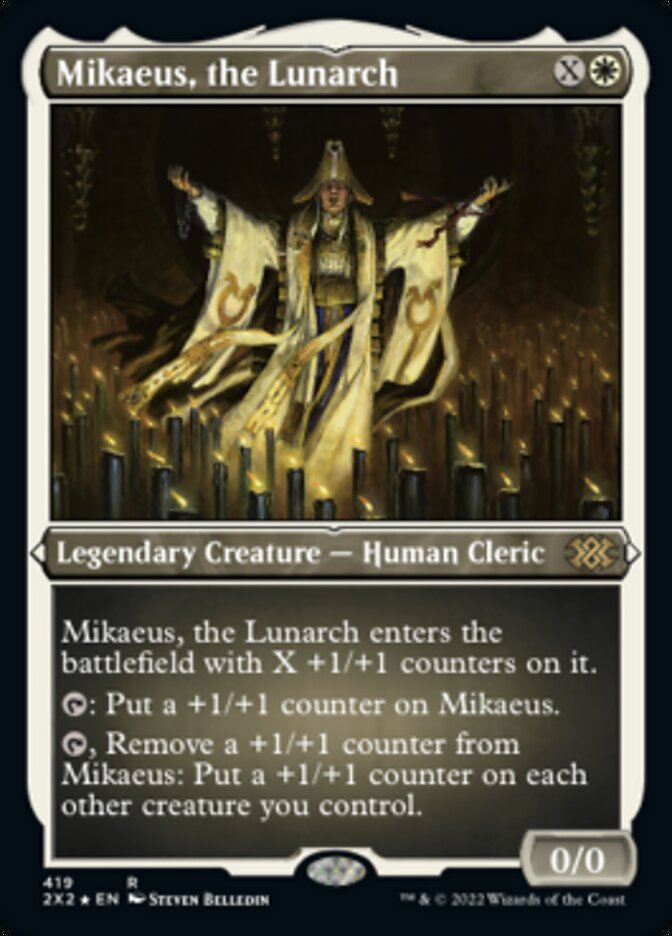 Mikaeus, the Lunarch (Foil Etched) [Double Masters 2022] | Sanctuary Gaming
